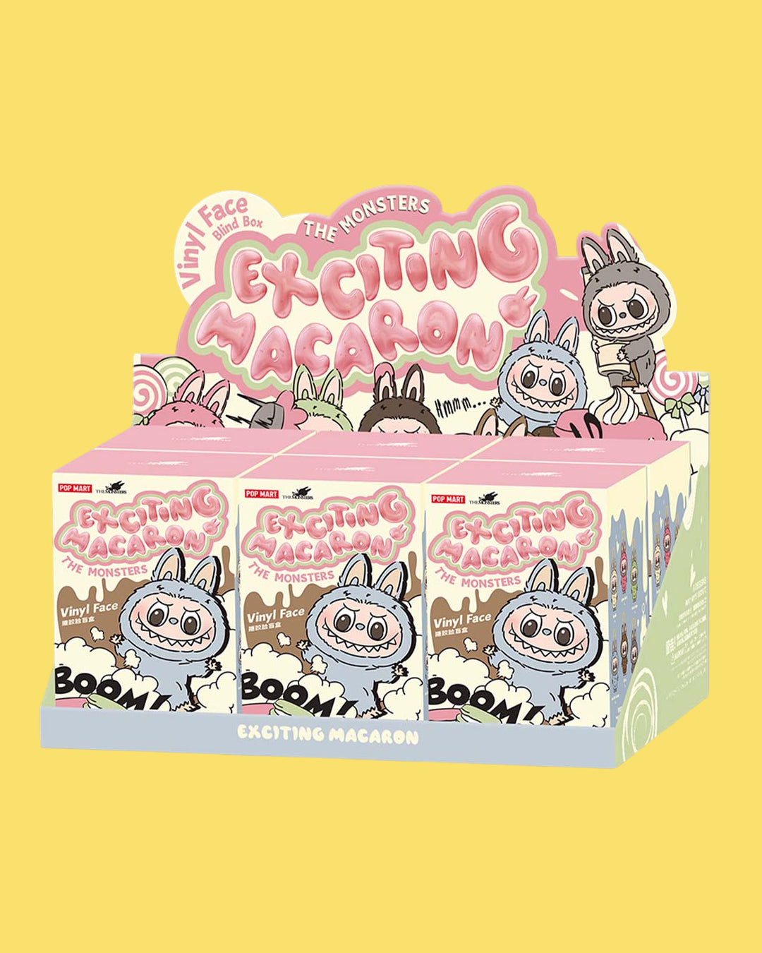 THE MONSTERS - Exciting Macaron Vinyl Face Blind Box
