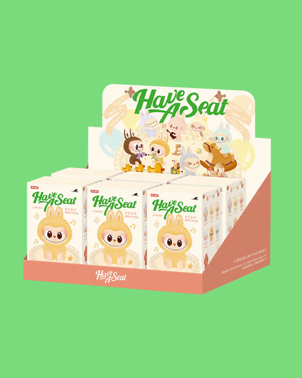 THE MONSTERS - Have a Seat Vinyl Plush Blind Box